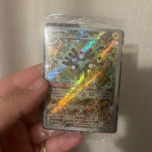 Magneton Holographic Trading Card sealed promo